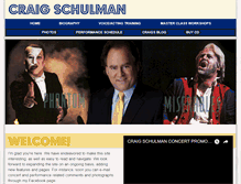 Tablet Screenshot of craigschulman.com